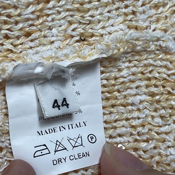 Amina Rubinacci | Boucle Sequin Knit Cardigan - Picture 7 of 8